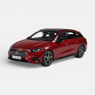 Mercedes-Benz CLA Shooting Brake mit EQ-Technologie patagonia red NZG 1:18 Metallmodell